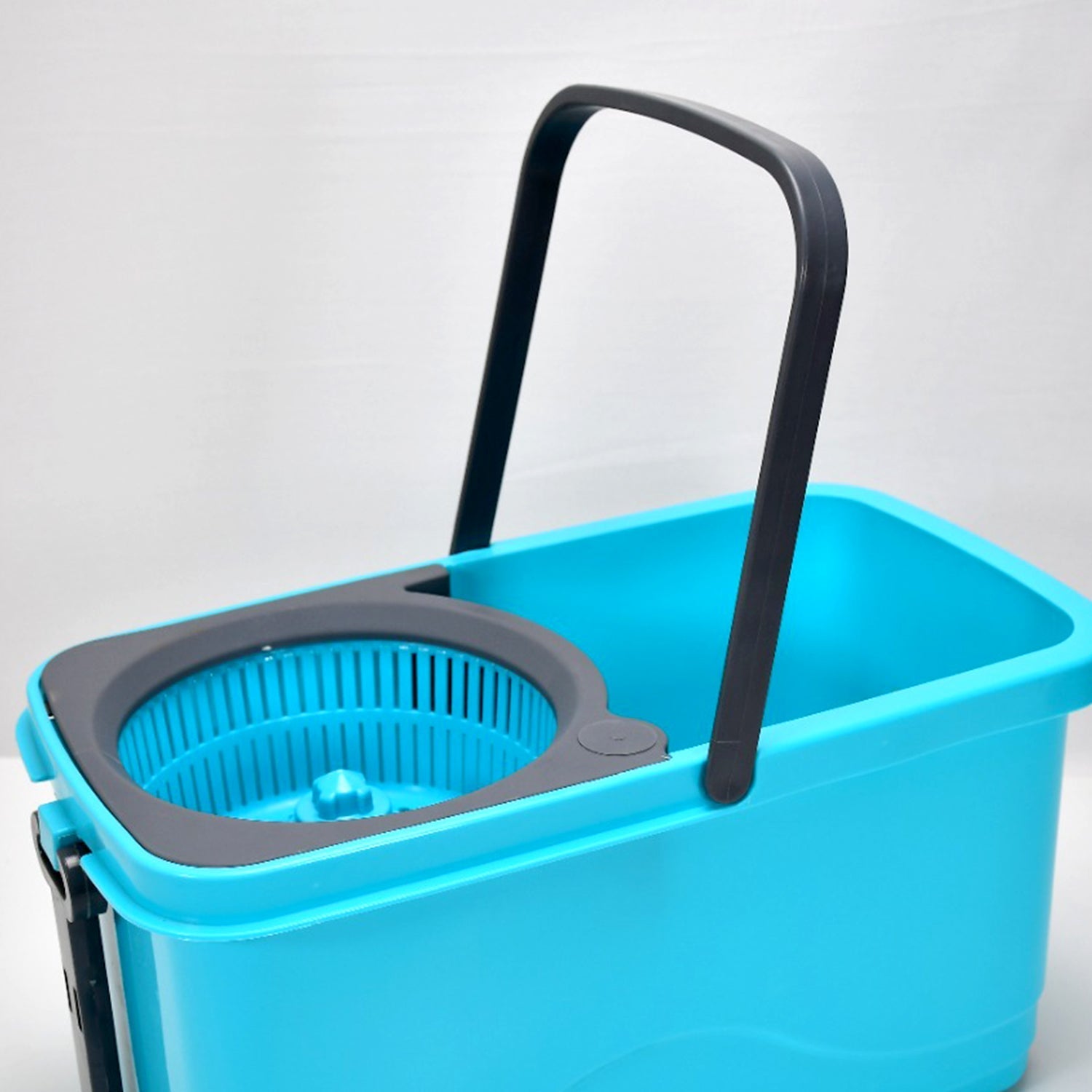 4028 Quick Spin Mop Plastic spin, Bucket Floor Cleaning, Easy Wheels & Big Bucket, Floor Cleaning Mop with Bucket 