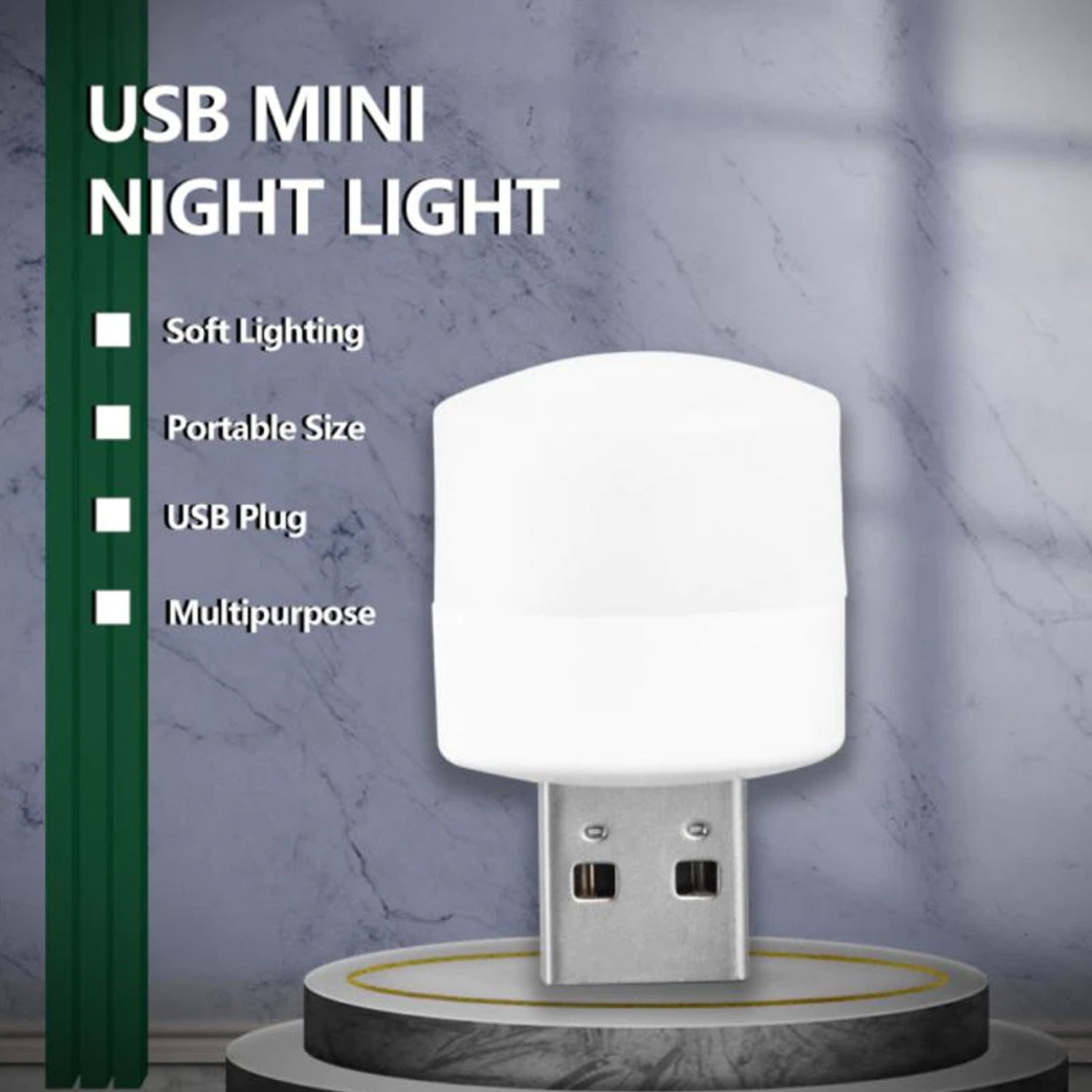 6293 USB LED LAMP Night Light, Plug in Small Led Nightlight Mini Portable for PC and Laptop. 