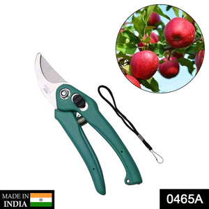 0465A Garden Shears Pruners Scissor for Cutting Branches, Flowers, Leaves, Pruning Seeds 
