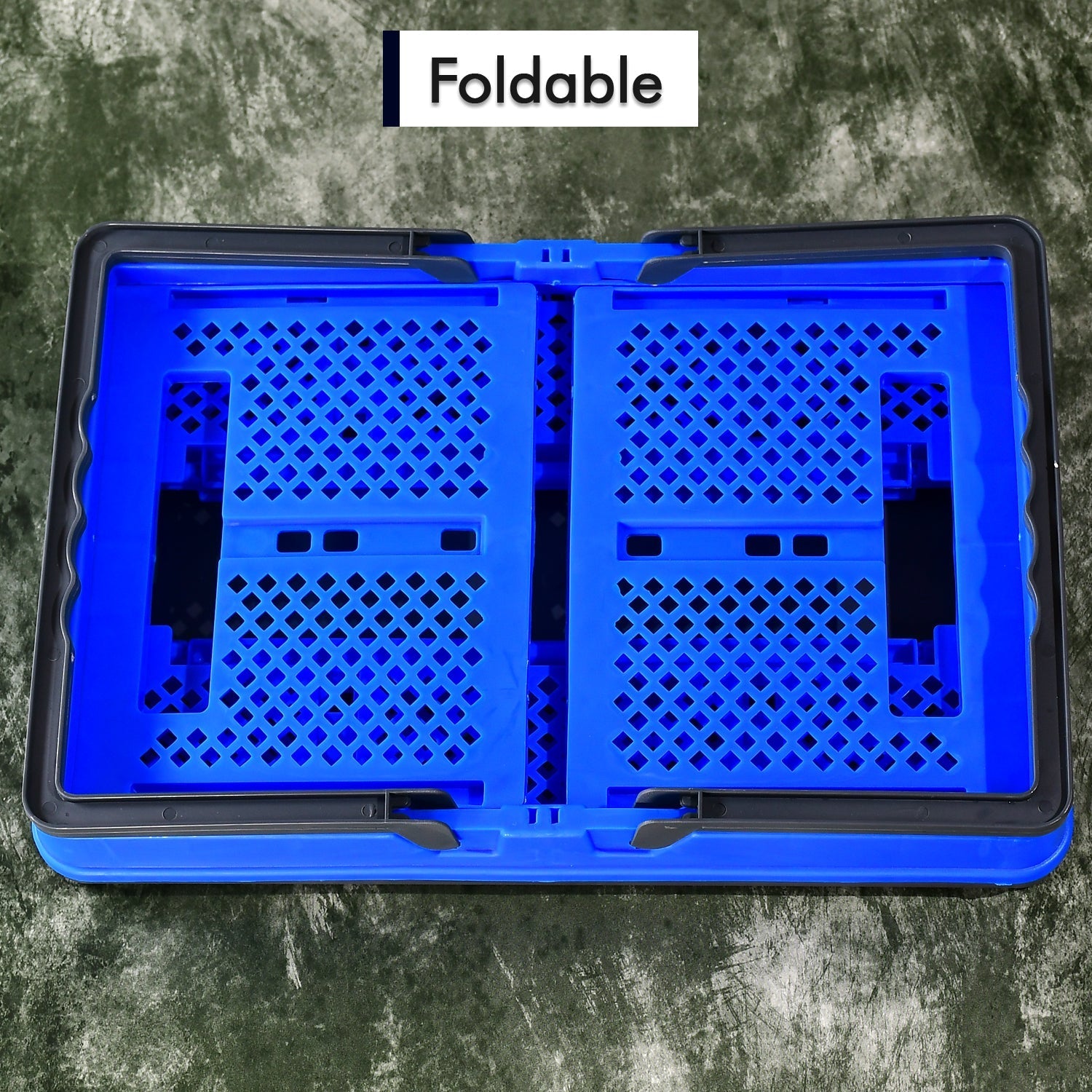 2168 Multipurpose Foldable Portable Stackable Storage Basket 